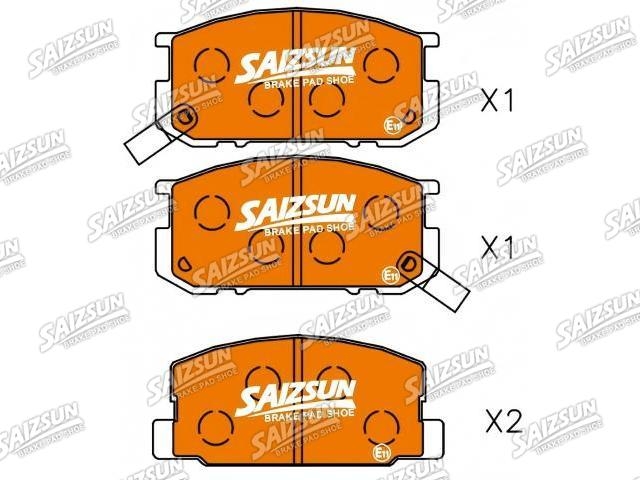刹车片 Brake Pad Set:04465-12430