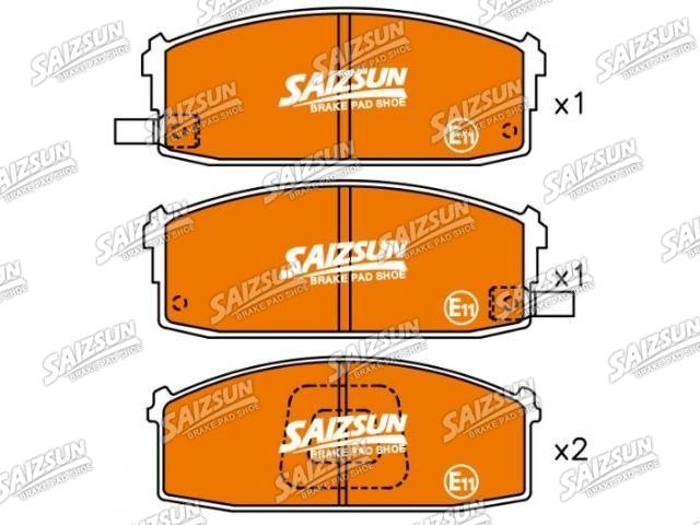 刹车片 Brake Pad Set:34 21 1 150 556