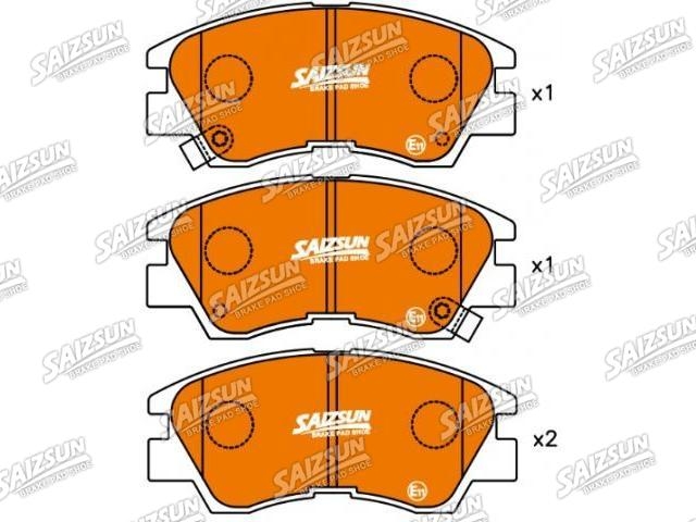 刹车片 Brake Pad Set:MB 500 812