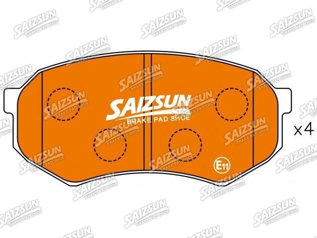 刹车片 Brake Pad Set:HE21-33-28ZB