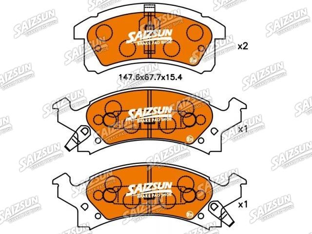 刹车片 Brake Pad Set:12510005
