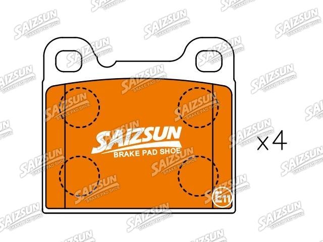 刹车片 Brake Pad Set:271 586