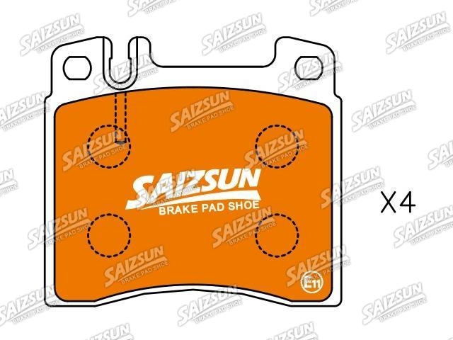 刹车片 Brake Pad Set:002 420 03 20