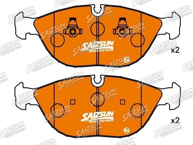 刹车片 Brake Pad Set:34 11 6 761 246