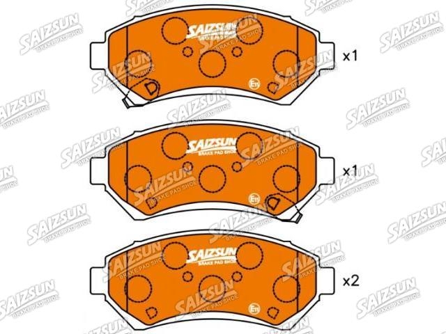 刹车片 Brake Pad Set:1802 4962