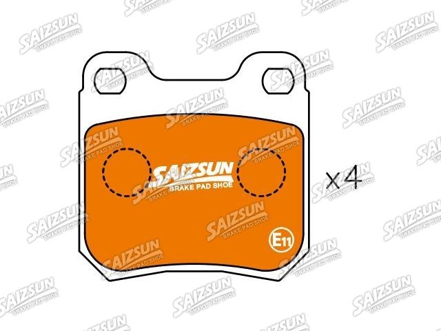 刹车片 Brake Pad Set:9 201 354