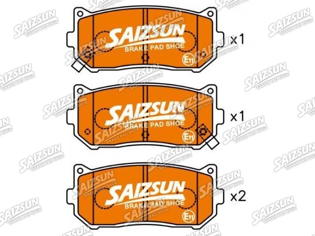 刹车片 Brake Pad Set:0K2FC-26-28Z
