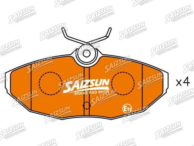 刹车片 Brake Pad Set:XR8-12436