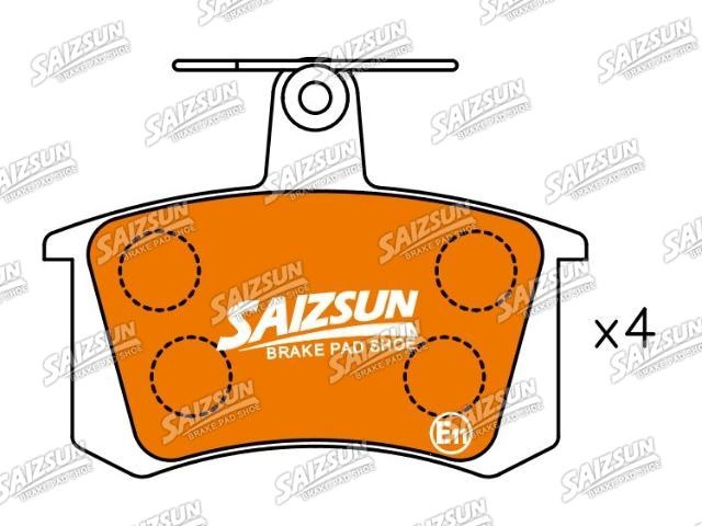 刹车片 Brake Pad Set:4A0 698 451