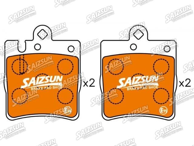 刹车片 Brake Pad Set:003 420 28 20