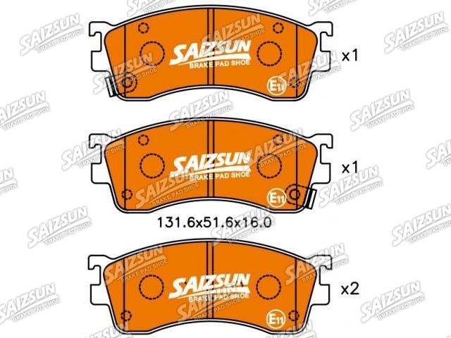 刹车片 Brake Pad Set:BLYM-33-28Z