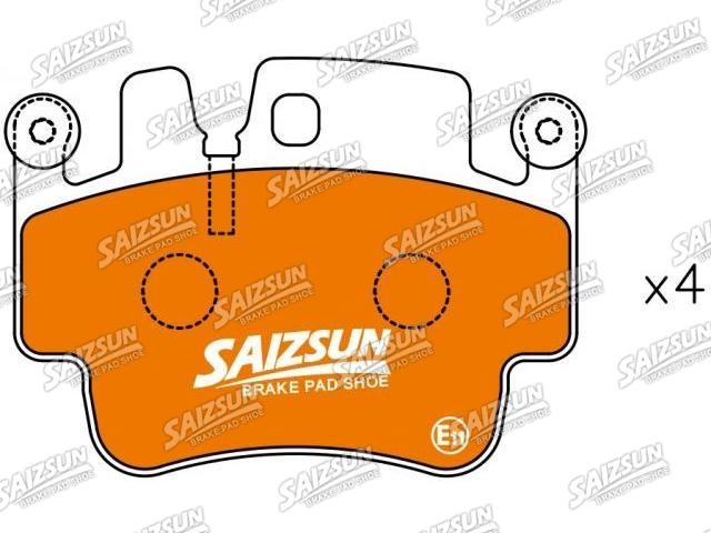 刹车片 Brake Pad Set:996 352 949 02