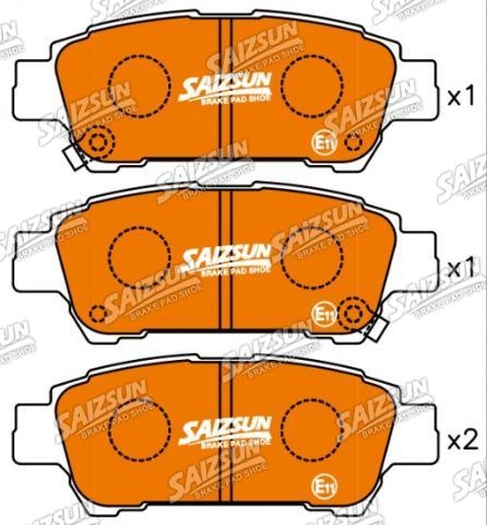 刹车片 Brake Pad Set:0060 765 020