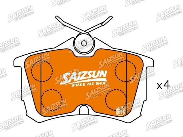 刹车片 Brake Pad Set:43022-S1A-E02