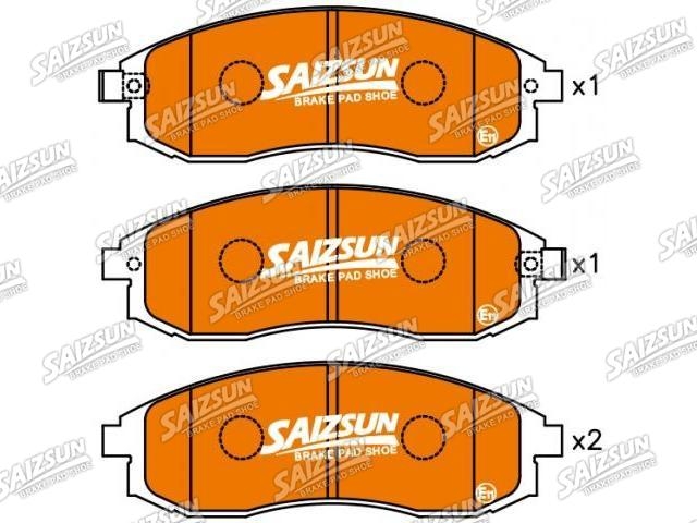 刹车片 Brake Pad Set:MR 527 550