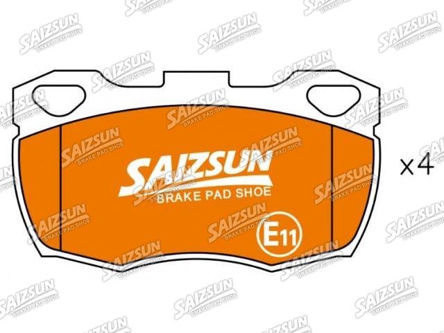 刹车片 Brake Pad Set:STC-2952