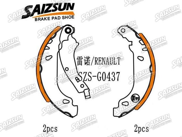 刹车蹄片 Brake Shoe Set:77 01 205 758