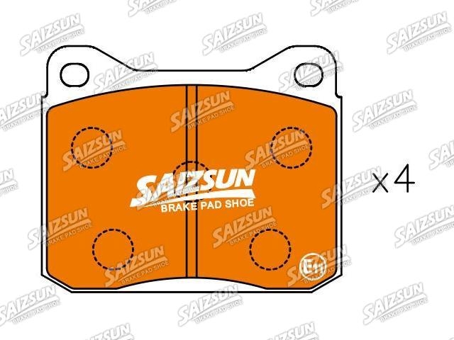 刹车片 Brake Pad Set:001 586 63 42