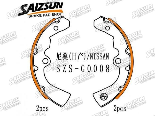 刹车蹄片 Brake Shoe Set:D1060-G0300