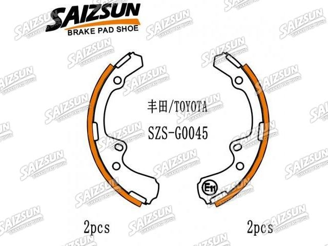 刹车蹄片 Brake Shoe Set:04494-26030
