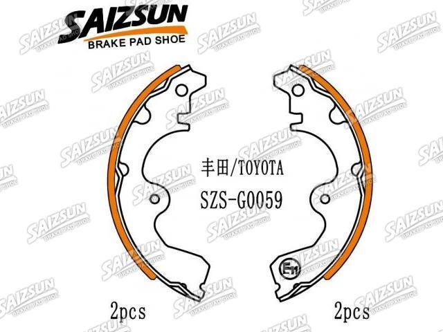 刹车蹄片 Brake Shoe Set:04497-16020