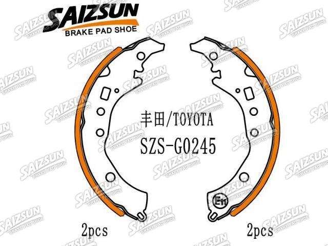 刹车蹄片 Brake Shoe Set:04495-52120