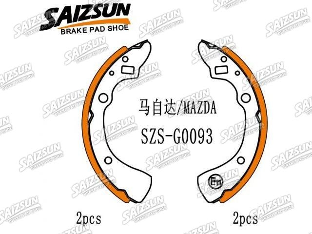 刹车蹄片 Brake Shoe Set:B001-26-310