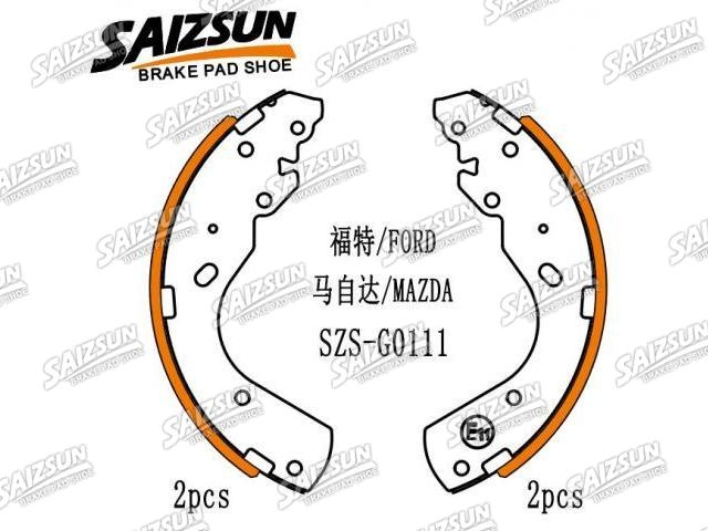 刹车蹄片 Brake Shoe Set:3645890