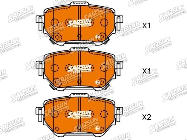 刹车片 Brake Pad Set:04466-02410