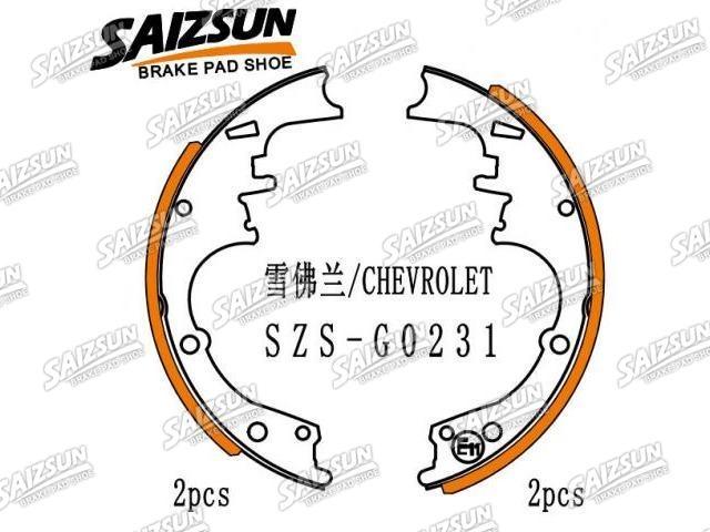 刹车蹄片 Brake Shoe Set:12321427