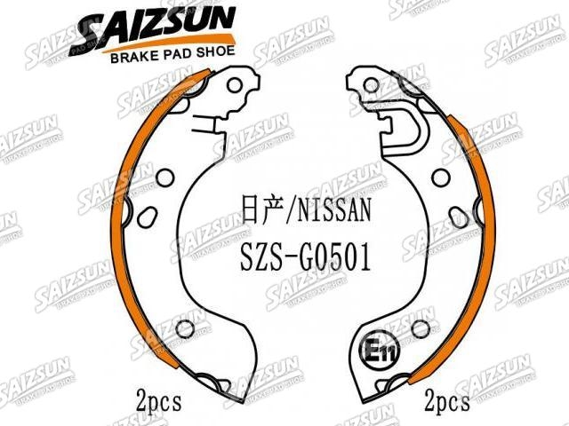刹车蹄片 Brake Shoe Set:D4060-1HL0B