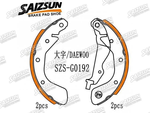 刹车蹄片 Brake Shoe Set:93740252