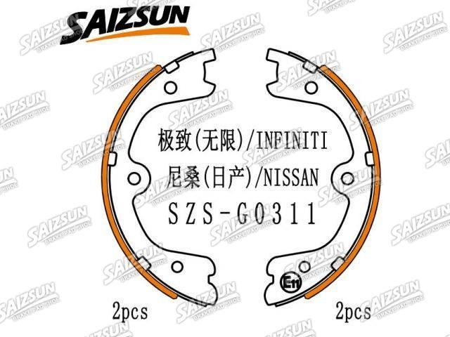 刹车蹄片 Brake Shoe Set:44060-WL026