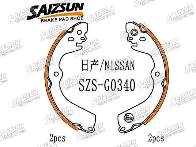 刹车蹄片 Brake Shoe Set:D4060-JX02A