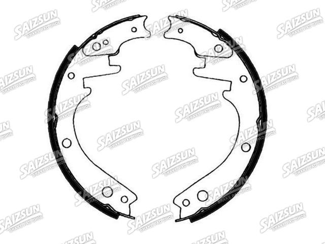 Bremsbackensatz Brake Shoe Set:5-88924-859-0