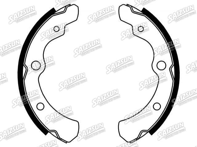 Bremsbackensatz Brake Shoe Set:25178-GA100