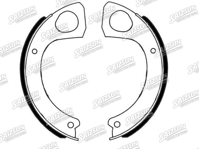 Bremsbackensatz Brake Shoe Set:1-46220-012
