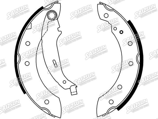 Bremsbackensatz Brake Shoe Set:4241.J1