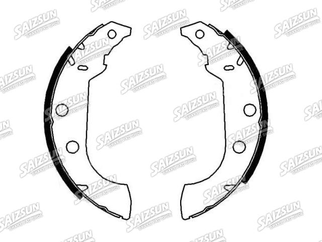 Bremsbackensatz Brake Shoe Set:4241.1Y