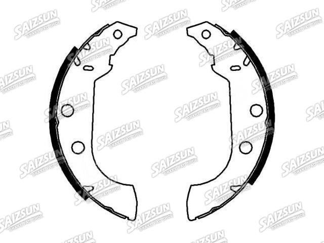 Bremsbackensatz Brake Shoe Set:4241.3F