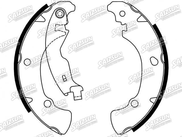 Bremsbackensatz Brake Shoe Set:9947690