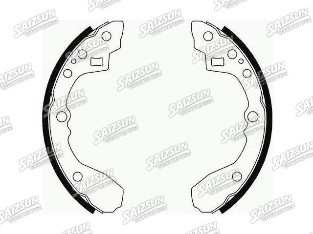 Bremsbackensatz Brake Shoe Set:OK201-26-38ZA