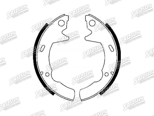 Bremsbackensatz Brake Shoe Set:F2DZ-2200-B
