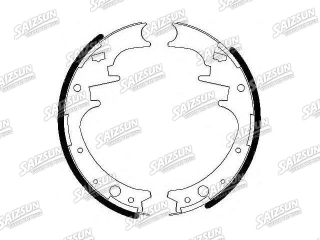 Bremsbackensatz Brake Shoe Set:4761805