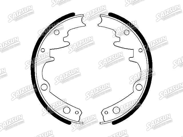 Bremsbackensatz Brake Shoe Set:1155270