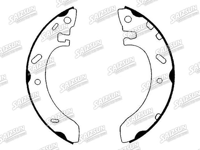 Bremsbackensatz Brake Shoe Set:F5RZ-2200-A