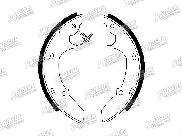 Bremsbackensatz Brake Shoe Set:F23Z-2200-A