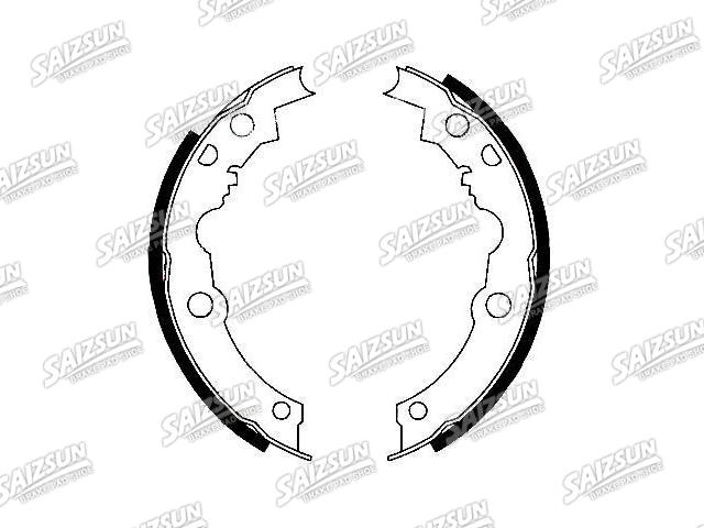 Bremsbackensatz Brake Shoe Set:111.05220