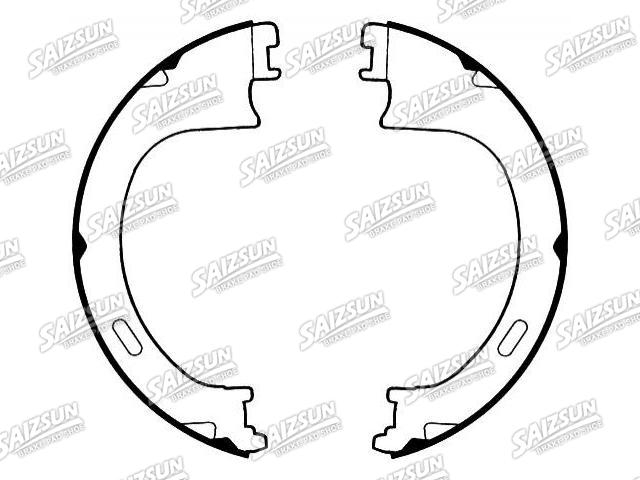 Bremsbackensatz Brake Shoe Set:F85Z-2648-AA