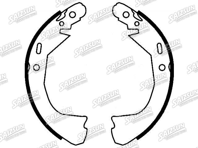 Bremsbackensatz Brake Shoe Set:18048651